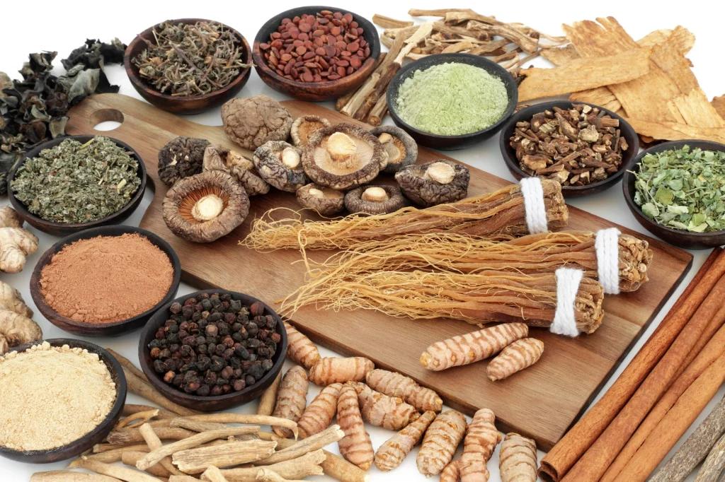 Traditional herb preparation in Nepal